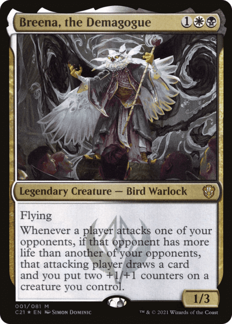 Breena, the Demagogue (1) — Commander 2021