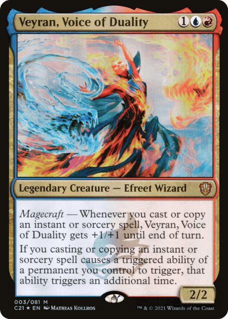 Veyran, Voice of Duality (3) — Commander 2021