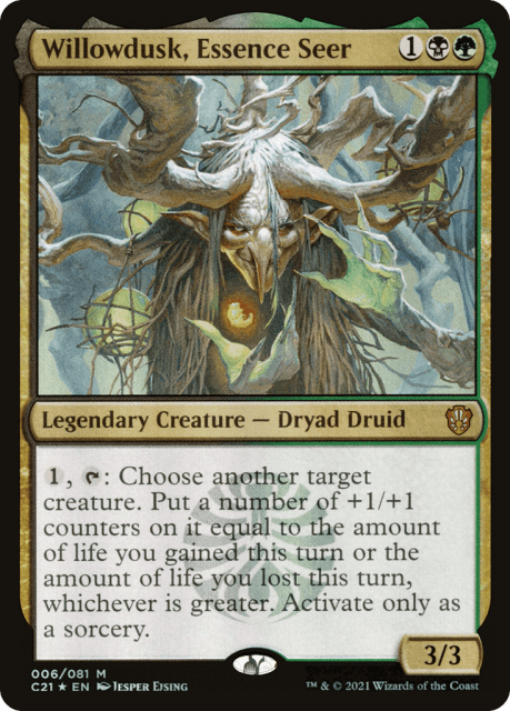 Willowdusk, Essence Seer (6) — Commander 2021