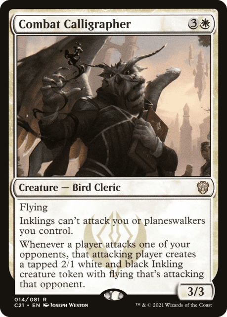 Combat Calligrapher (14) — Commander 2021