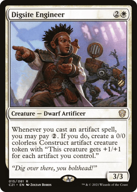 Digsite Engineer (15) — Commander 2021
