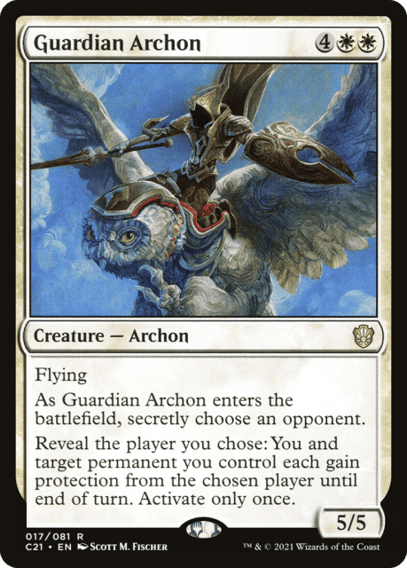 Guardian Archon (17) — Commander 2021