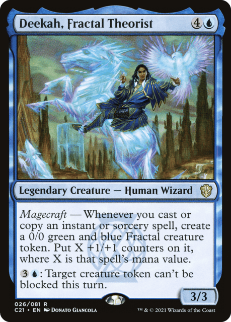 Deekah, Fractal Theorist (26) — Commander 2021
