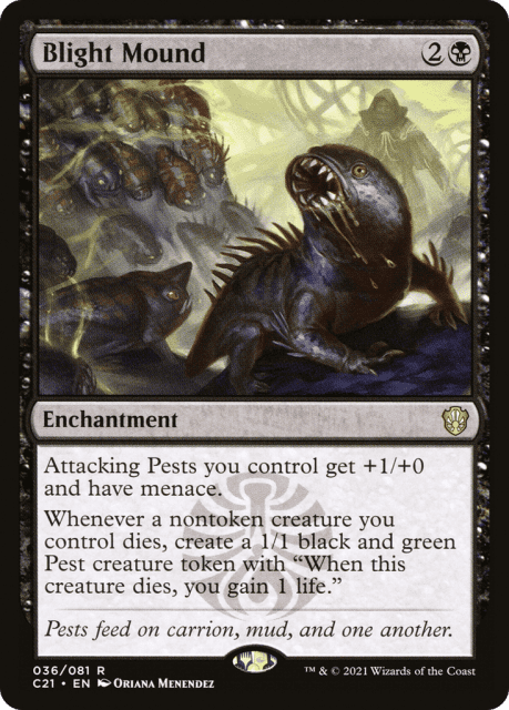 Blight Mound (36) — Commander 2021