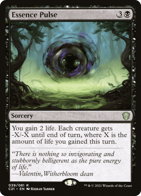 Essence Pulse (39) — Commander 2021