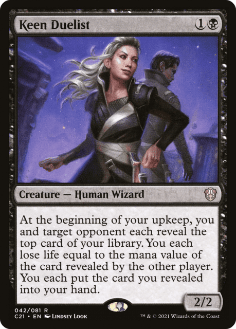 Keen Duelist (42) — Commander 2021