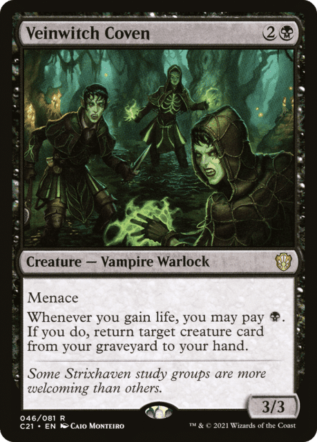 Veinwitch Coven (46) — Commander 2021