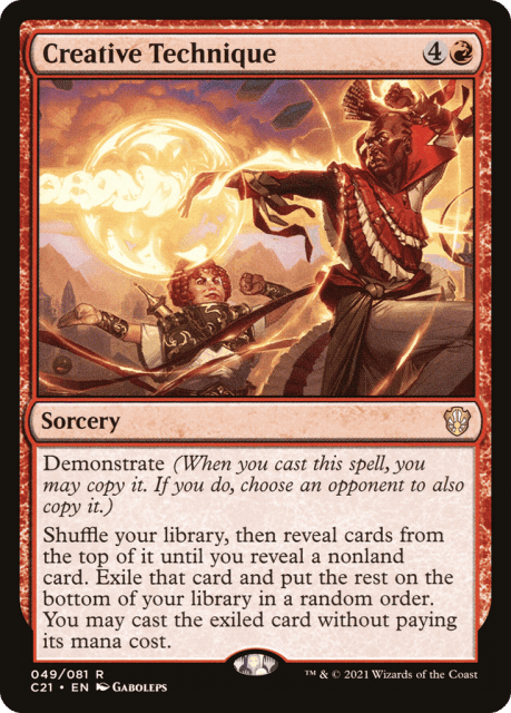 Creative Technique (49) — Commander 2021
