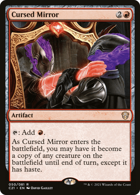 Cursed Mirror (50) — Commander 2021