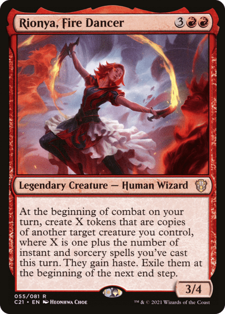 Rionya, Fire Dancer (55) — Commander 2021