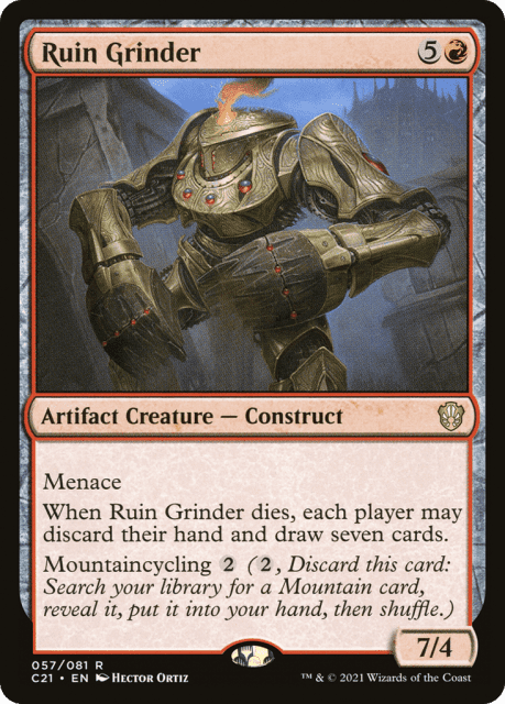 Ruin Grinder (57) — Commander 2021