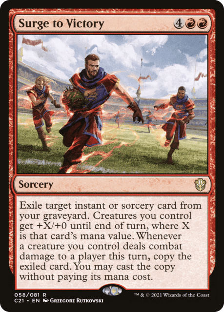 Surge to Victory (58) — Commander 2021