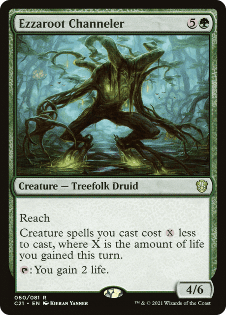 Ezzaroot Channeler (60) — Commander 2021