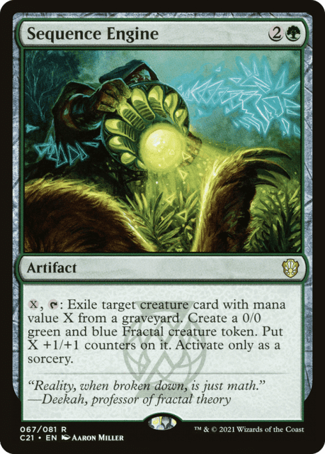 Sequence Engine (67) — Commander 2021