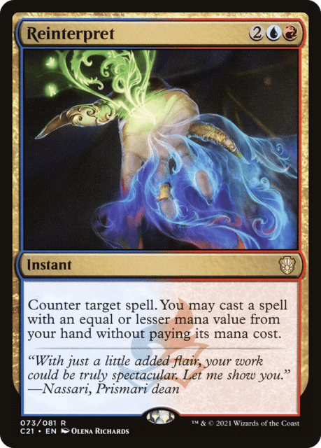 Reinterpret (73) — Commander 2021
