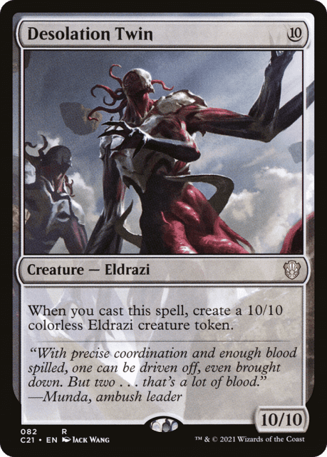 Desolation Twin (82) — Commander 2021