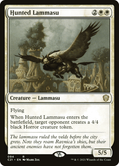 Hunted Lammasu (94) — Commander 2021