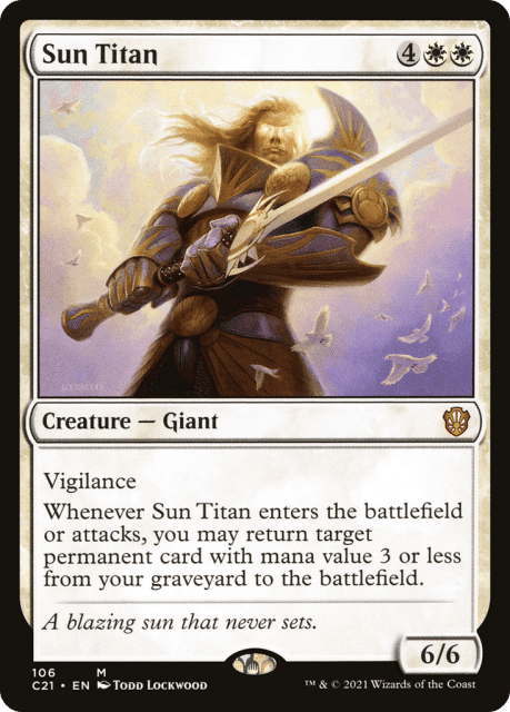 Sun Titan (106) — Commander 2021