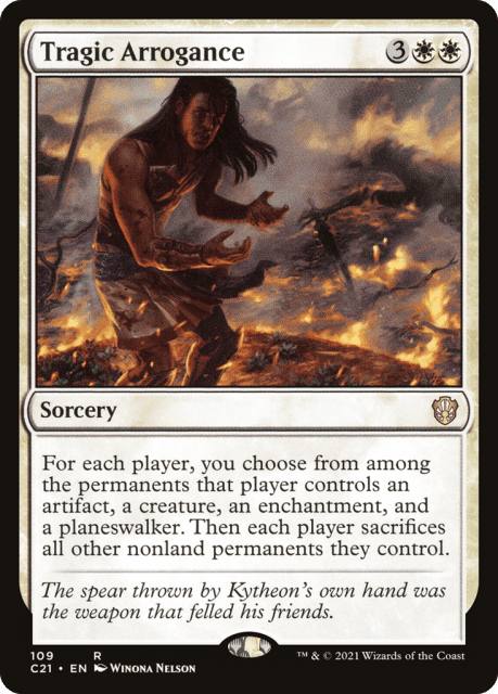 Tragic Arrogance (109) — Commander 2021