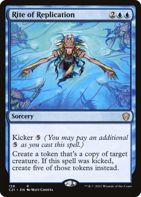 Rite of Replication (128) — Commander 2021