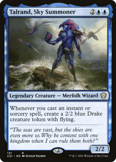 Talrand, Sky Summoner (131) — Commander 2021