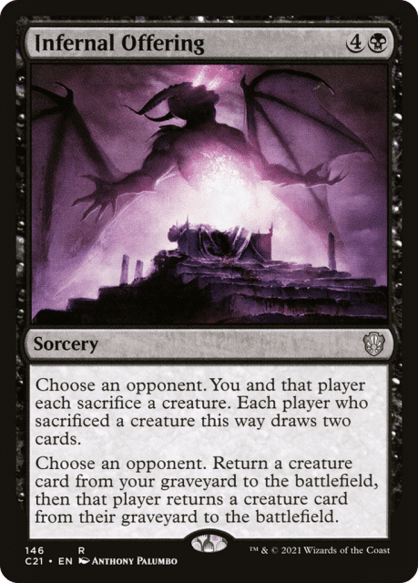 Infernal Offering (146) — Commander 2021