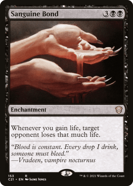 Sanguine Bond (153) — Commander 2021