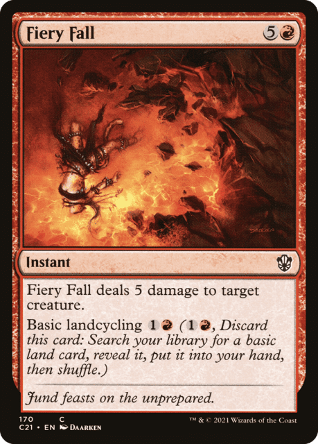 Fiery Fall (170) — Commander 2021