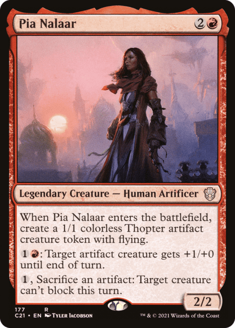 Pia Nalaar (177) — Commander 2021