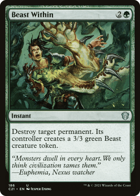 Beast Within (186) — Commander 2021