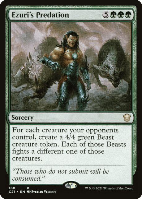 Ezuri's Predation (188) — Commander 2021