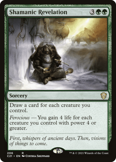 Shamanic Revelation (206) — Commander 2021