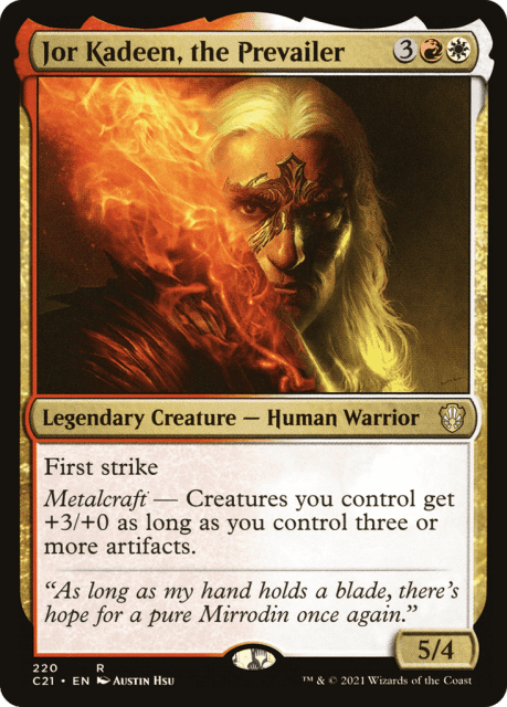 Jor Kadeen, the Prevailer (220) — Commander 2021