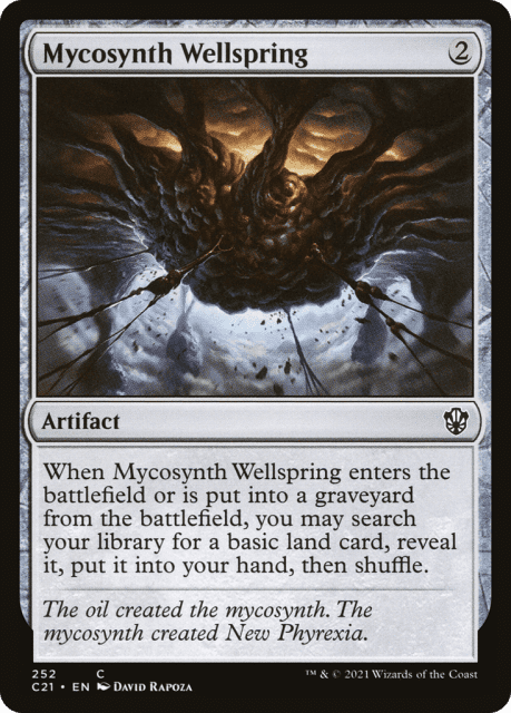 Mycosynth Wellspring (252) — Commander 2021