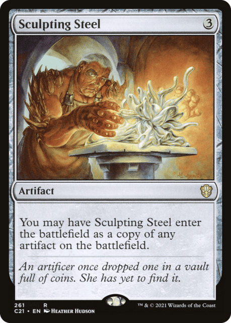 Sculpting Steel (261) — Commander 2021