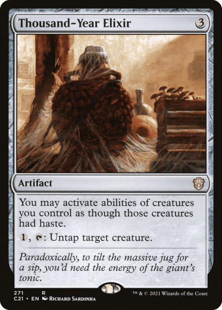 Thousand-Year Elixir (271) — Commander 2021