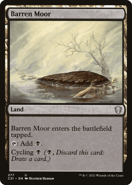 Barren Moor (277) — Commander 2021