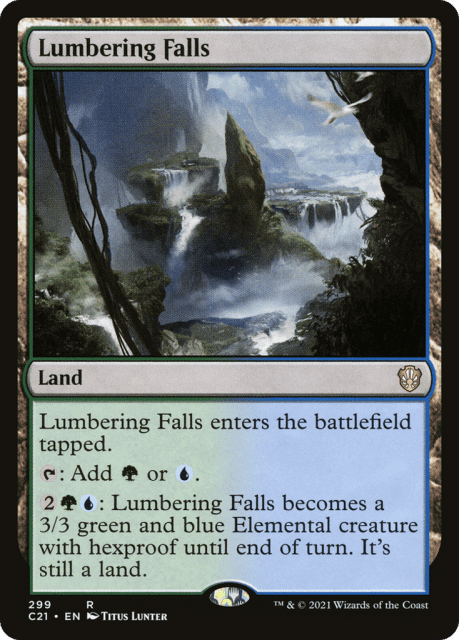 Lumbering Falls (299) — Commander 2021