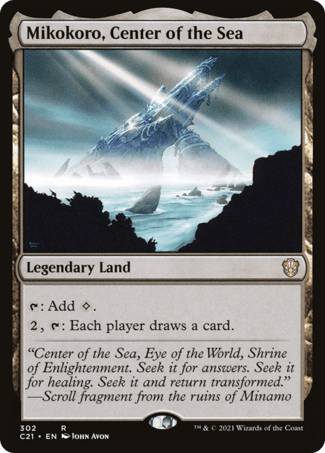 Mikokoro, Center of the Sea (302) — Commander 2021