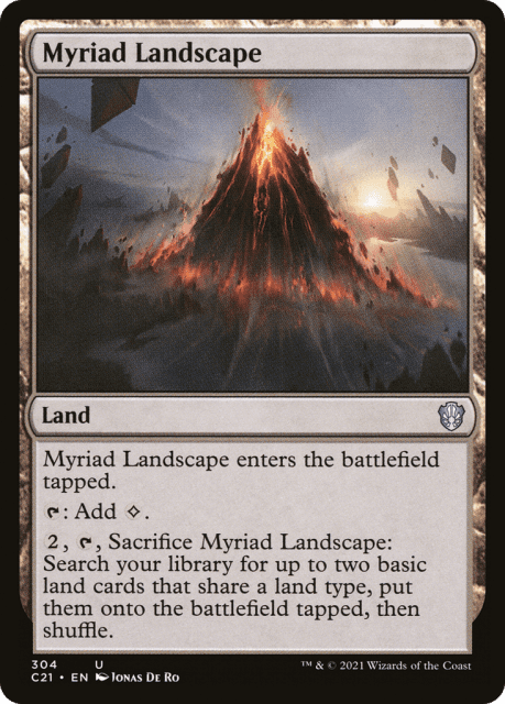 Myriad Landscape (304) — Commander 2021