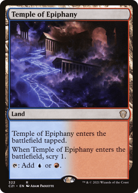 Temple of Epiphany (322) — Commander 2021