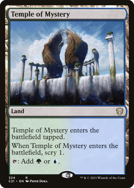 Temple of Mystery (324) — Commander 2021