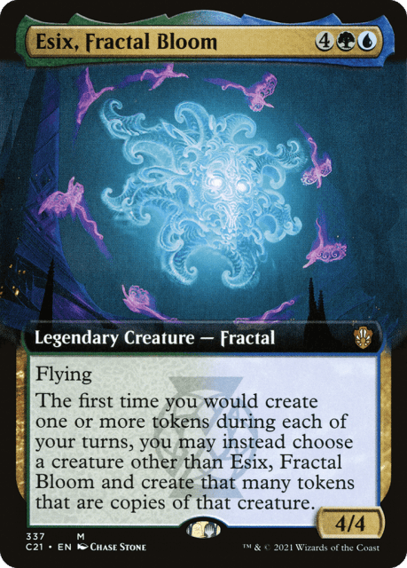 Esix, Fractal Bloom (337) — Commander 2021