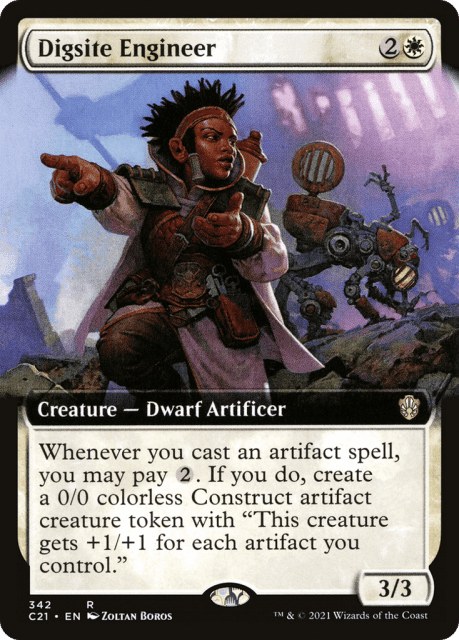 Digsite Engineer (342) — Commander 2021