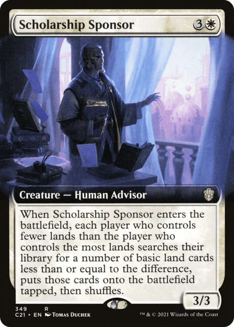 Scholarship Sponsor (349) — Commander 2021