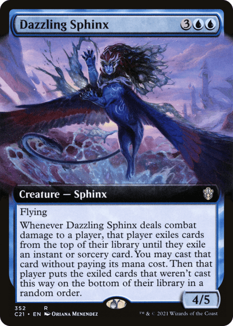 Dazzling Sphinx (352) — Commander 2021