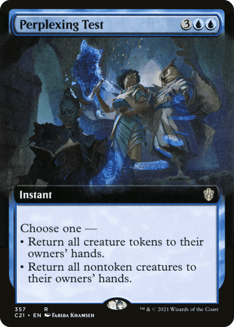 Perplexing Test (357) — Commander 2021