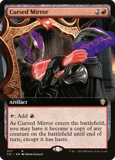 Cursed Mirror (377) — Commander 2021