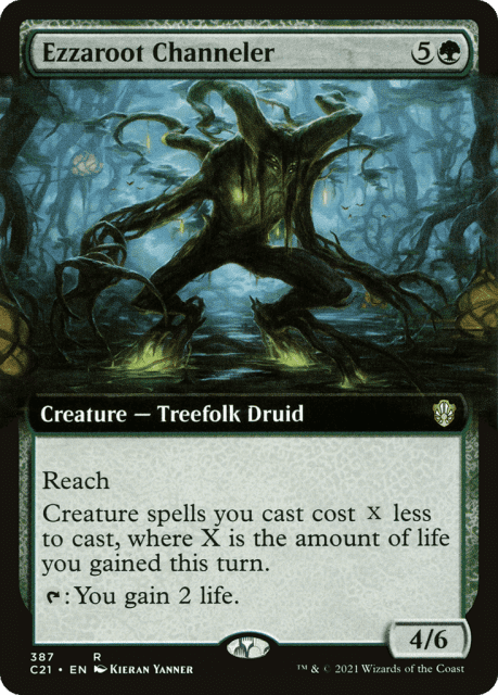Ezzaroot Channeler (387) — Commander 2021