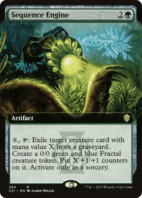 Sequence Engine (394) — Commander 2021